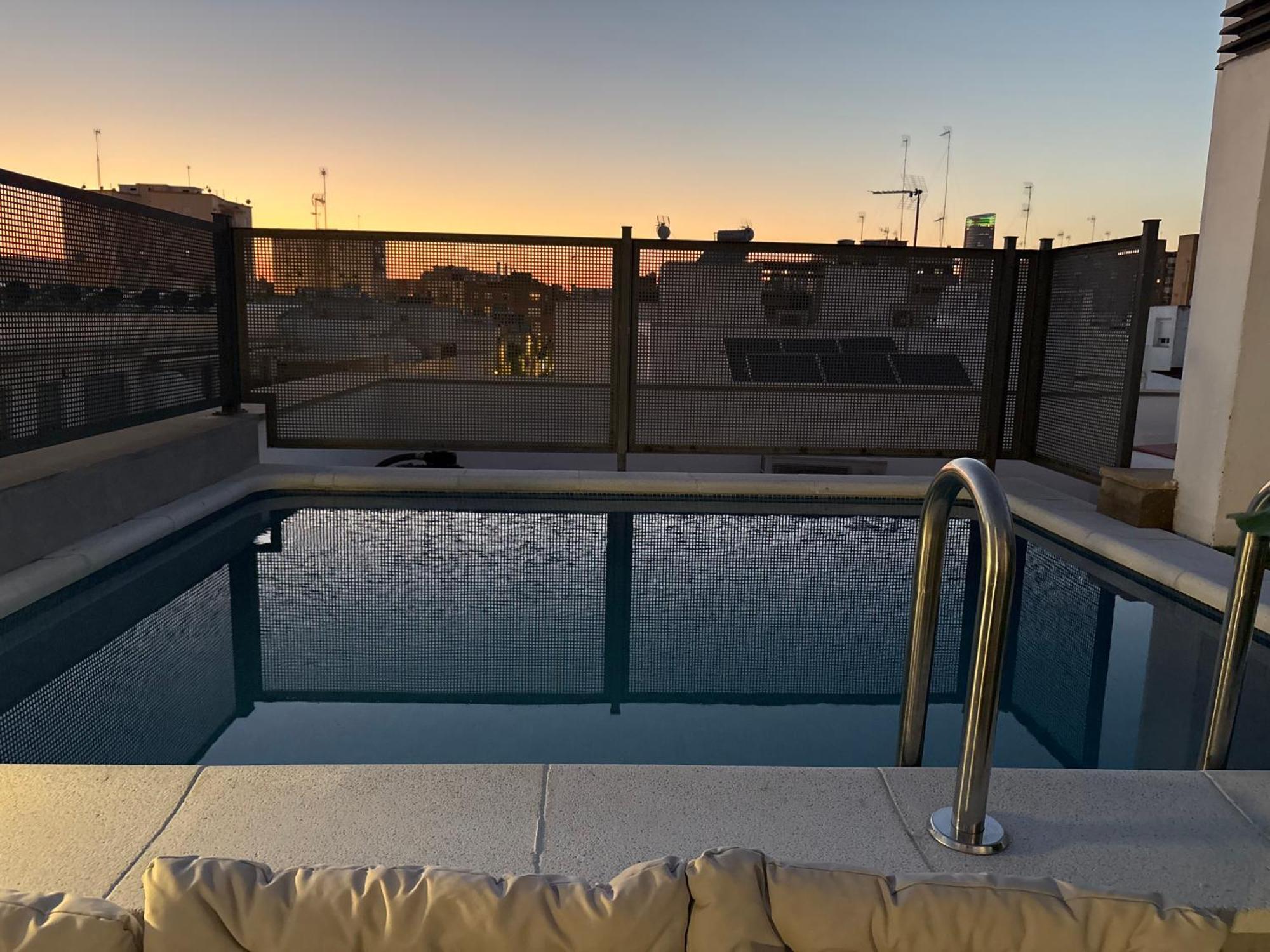 Appartamento Atico Triana Con Piscina Privada Siviglia Esterno foto